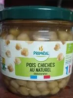 Mängden socker i Pois chiche au naturel