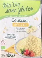 Mängden socker i Couscous maïs & riz