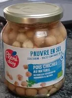 Mängden socker i Pois chiche au naturel