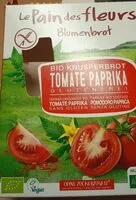 Mängden socker i Tartines craquantes bio tomate paprika