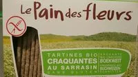 Mängden socker i Tartine bio craquantes au sarrasin