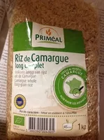Mängden socker i Riz de Camargue Long Complet