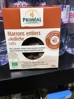Mängden socker i Marrons entiers d’Ardeche cuits