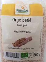 Mängden socker i Orge Perlé
