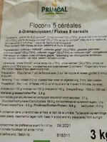 Mängden socker i FLOCONS 5 CEREALES