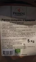 Mängden socker i Farine Complete D'epeautre