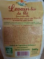 Mängden socker i Levain bio de blé
