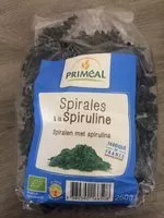 Mängden socker i Spirales à la Spiruline