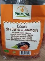 Mängden socker i Codini blé & quinoa à la provençale