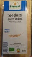 Mängden socker i Spaghetti grains entiers