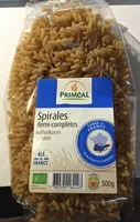 Mängden socker i Spirales demi-complètes