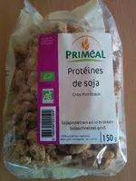 Mängden socker i Protéines de soja gros morceaux
