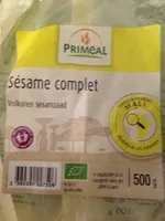 Mängden socker i Graine de Sésame Complet