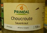 Mängden socker i Choucroute