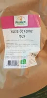 Mängden socker i Sucre de canne roux
