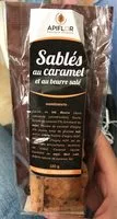 Mängden socker i Sablés au caramel et au beurre salé