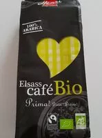 Mängden socker i Elsass café bio