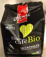 Mängden socker i Elsass cafe bio