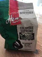 Mängden socker i Cafe colombie supreme capsules
