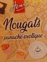 Mängden socker i Nougats panaché exotique