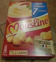 Mängden socker i Purée de pommes de terre