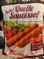 Mängden socker i Purée quelle saucisse