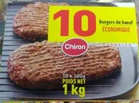 Mängden socker i Burgers de bœuf