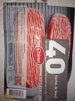 Mängden socker i Haché de boeuf