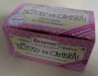 Mängden socker i Bêtises de Cambrai