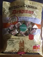 Mängden socker i Bétise de Cambrai