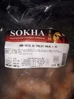 Mängden socker i Mini nems au poulet halal
