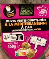 Mängden socker i OLIVE VERTE A LA MEDITERRANEENNE