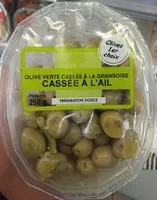 Mängden socker i Olive Verte Cassée à la Gransoise