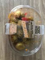 Mängden socker i Olives vertes dénoyautées de Grèce - Chilienne