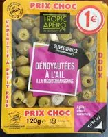 Mängden socker i Olive vertes dénoyautées à l'ail à la Méditerranéenne