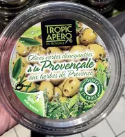 Mängden socker i OLIVE VERTE DENOYAUTEE PROVENCALE HERBES DE PCE