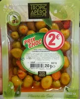 Mängden socker i Olives vertes cassées piquantes