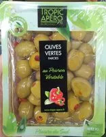 Mängden socker i Olives Vertes Farcies au Poivron Véritable