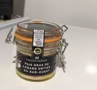 Mängden socker i Foue gras entier du sud ouest