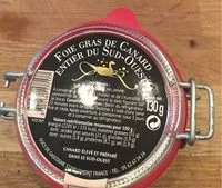 Mängden socker i Foie gras de canard entier du Sud-Ouest