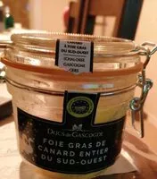 Mängden socker i Foie gras de canard