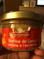 Mängden socker i Terrine de canard