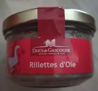 Mängden socker i Rillettes d'Oie