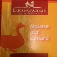 Mängden socker i Mousse pur canard