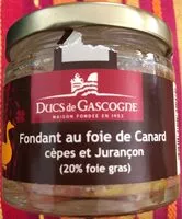 Mängden socker i Fondant au foie de Canard