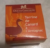 Mängden socker i Terrine de canard à l'armagnac