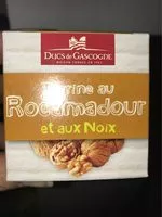 Mängden socker i Terrine au rocamadour et aux noix