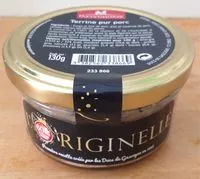 Mängden socker i L'originelle - Terrine pur porc