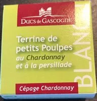 Mängden socker i Terrine de petits Poulpes au Chardonnay et à la persillade