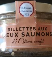 Mängden socker i Rillettes aux deux saumons